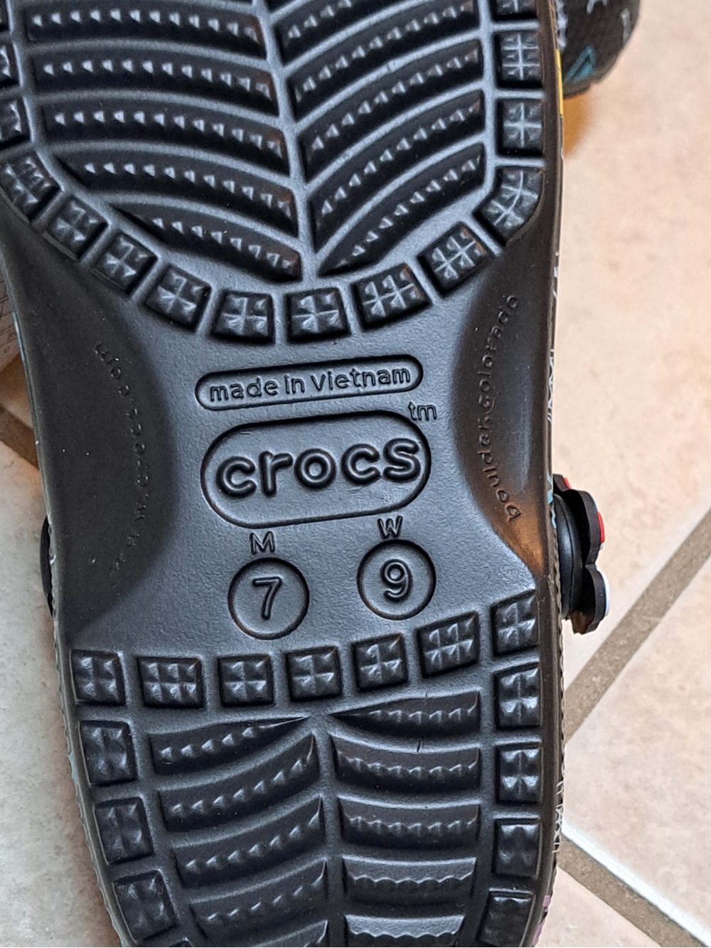 Crocs - Disney "The Nightmare Before Christmas" Classic Crocs - Women's size 9 - Picture 9 of 9